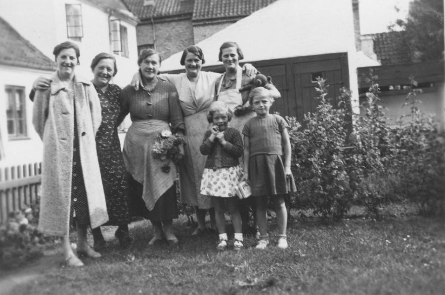 prinsensgade gaardens kvinder 1937 shv